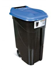 CONTENEDOR TAYG AZUL C/RU+PEDAL  80LTS.