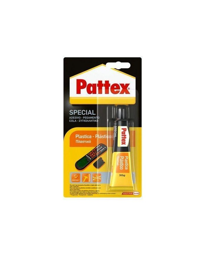 PEGAMENTO PATTEX ESPECIAL PLASTICOS 30GR.