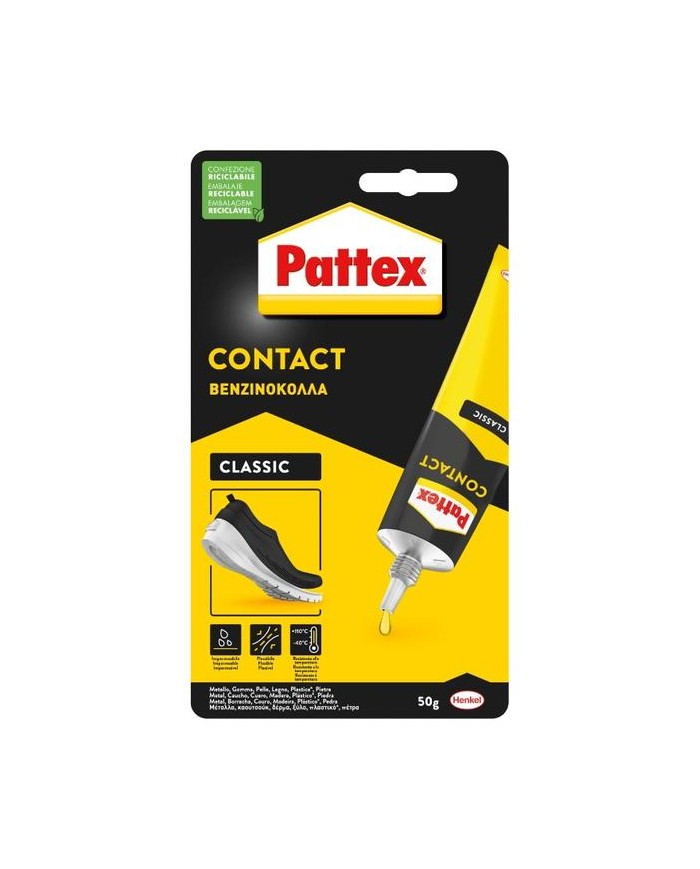COLA CONTACTO PATTEX AMARILLO 50 GRS.
