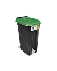 CONTENEDOR TAYG VERDE C/RU+PEDAL  80LTS.