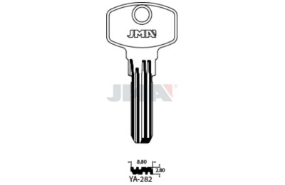 LLAVES BRUTO SEGURIDAD YA-282    LATON