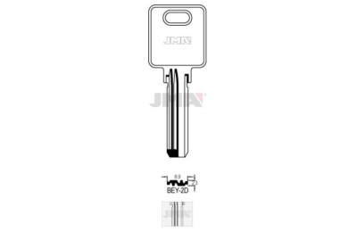 LLAVES BRUTO SEGURIDAD BEY-2D    LATON