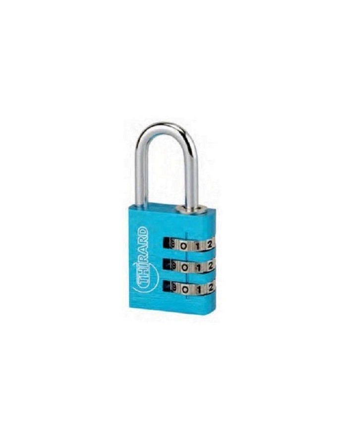 CANDADO COMBINACION AZUL 30MM. THIRARD