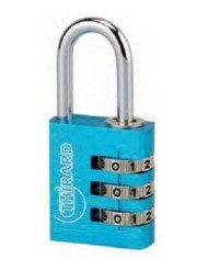 CANDADO COMBINACION EXPLORER NEGRO 2PZS.