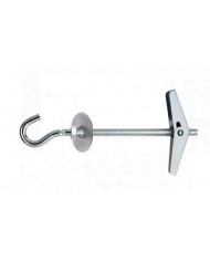 GANCHO BALANCIN CON MUELLE 6MM. ESPIGA