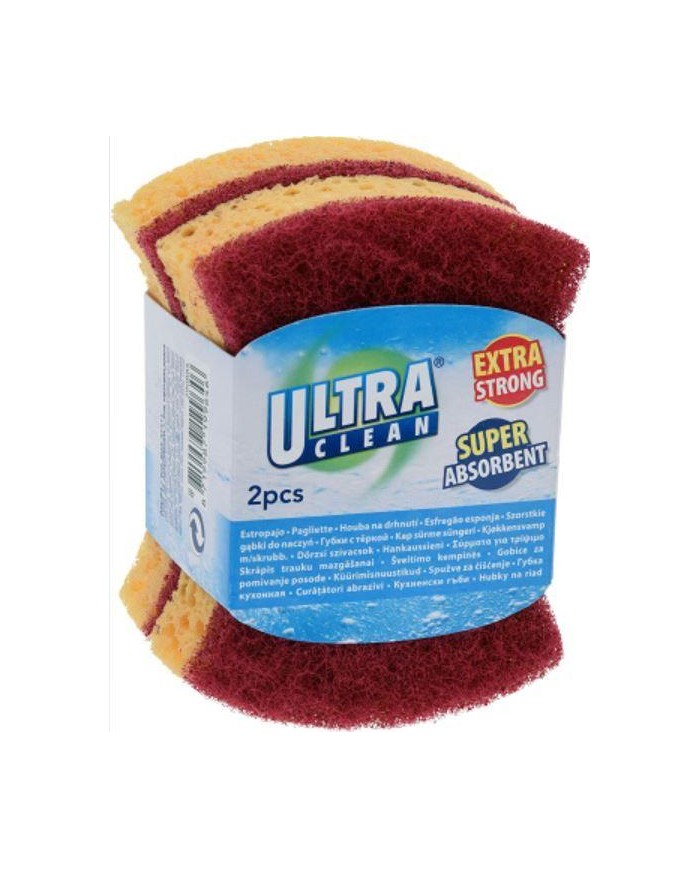 ESTROPAJO ULTRACLEAN C/ESPONJA (SET 2UD)