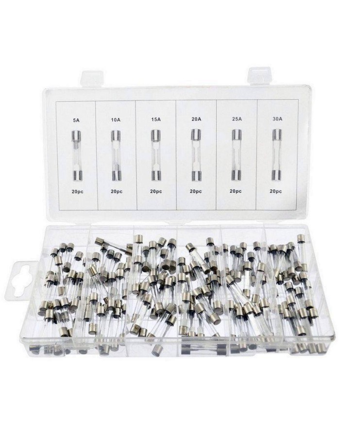 MALETIN SURTIDO DE FUSIBLES 120UDS. GEKO