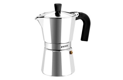 CAFETERA VITRO-EXPRES  3 TAZAS ALUMINIO MONIX