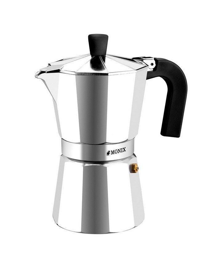 CAFETERA VITRO-EXPRES 12 TAZAS ALUMINIO MONIX