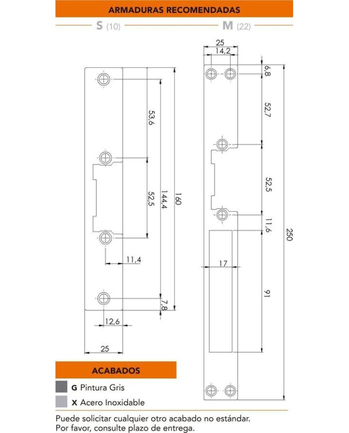 ABREPUERTAS DORCAS 54 AF/S CON FRENTE AC-DC