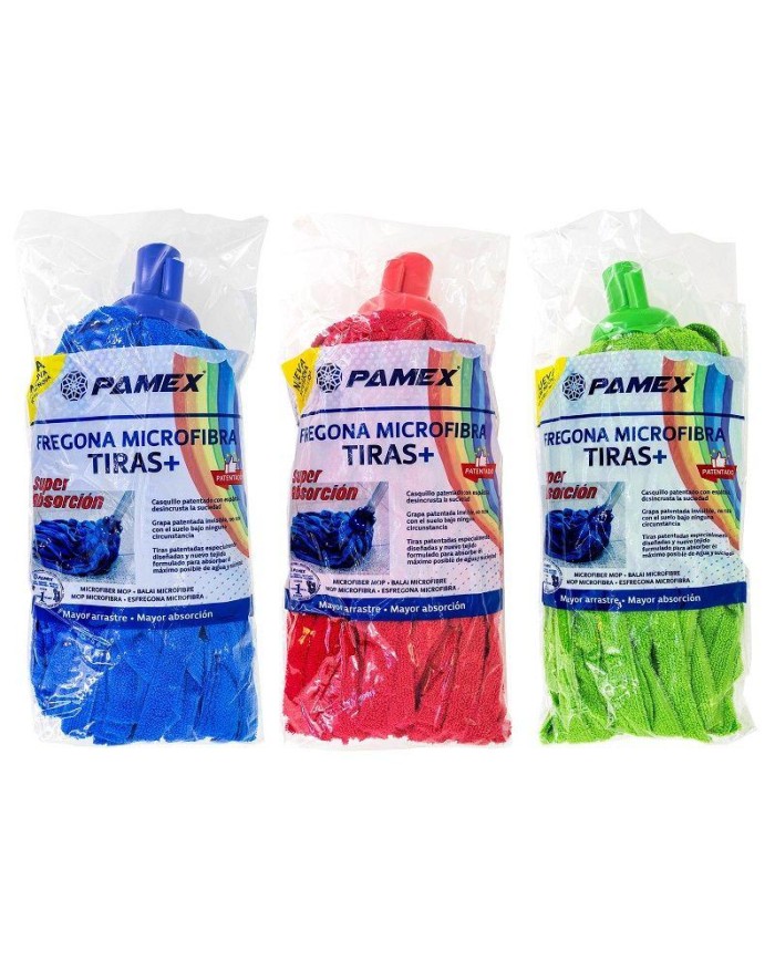 FREGONA TIRAS PLUS DE MICROFIBRA