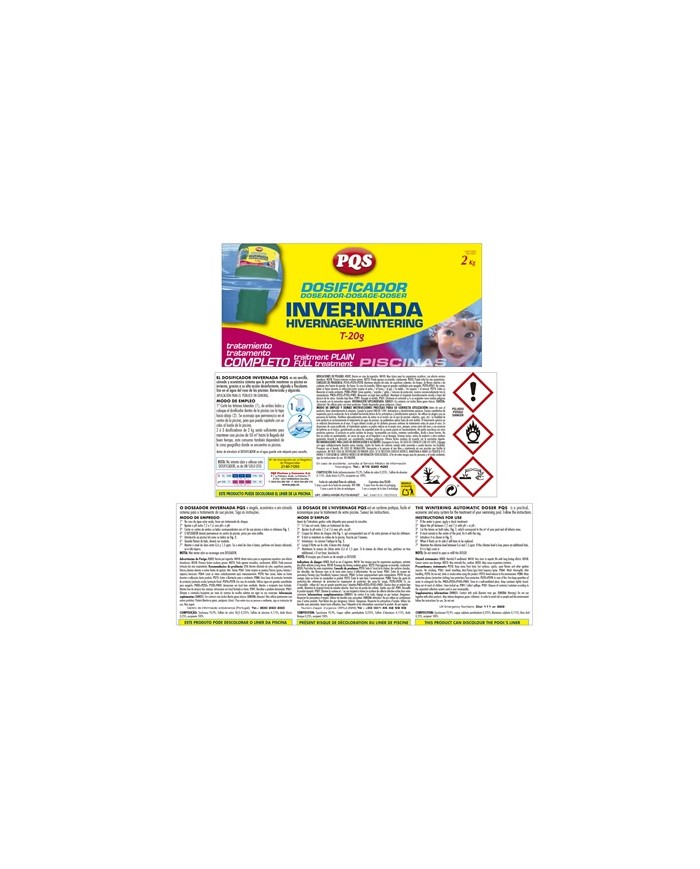 DOSIFICADOR PQS INVERNADA BOTE 2KG.