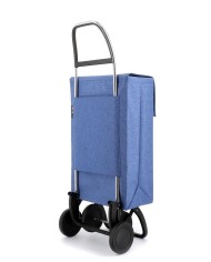 CARRO ROLSER JEAN TWEED 4 RUEDAS AZUL