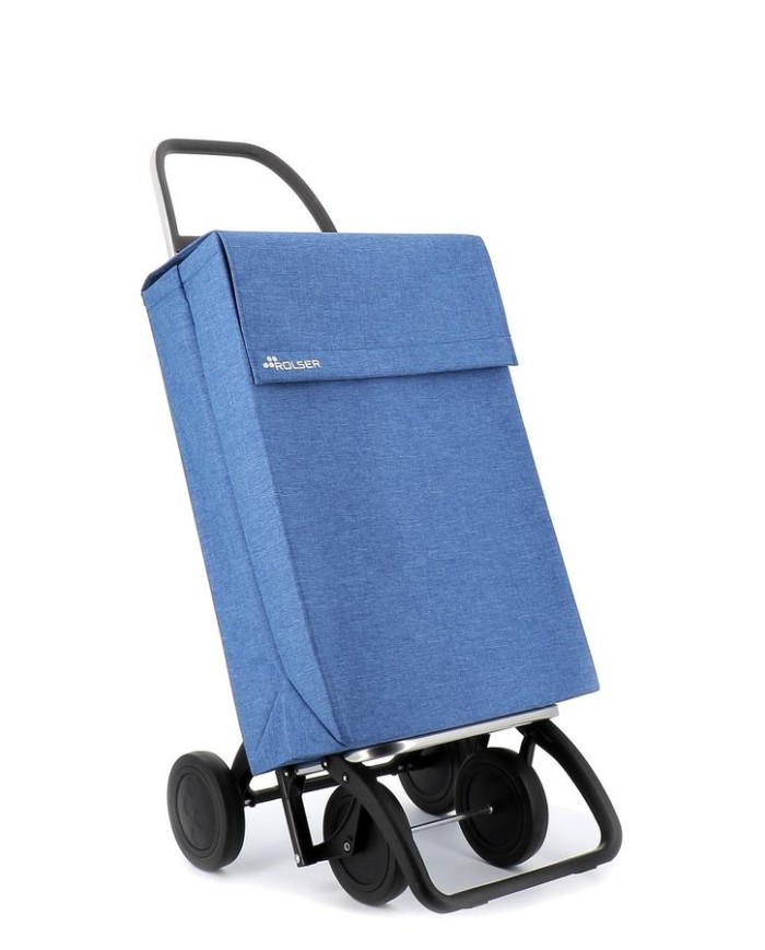 CARRO ROLSER JEAN TWEED 4 RUEDAS AZUL