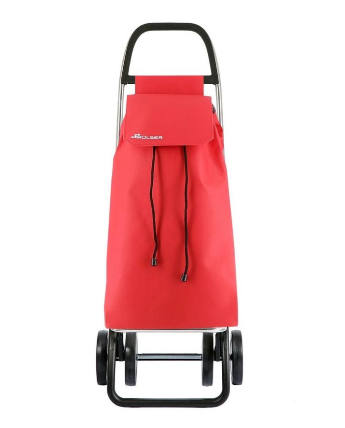 CARRO ROLSER SAQUET LN 4 RUEDAS ROJO