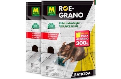 RATICIDA MASSO ROE-GRANO B/150+150 GRS.