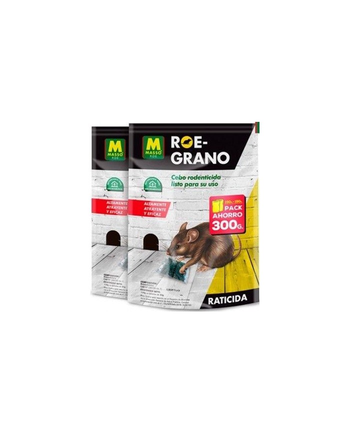 RATICIDA MASSO ROE-GRANO B/150+150 GRS.