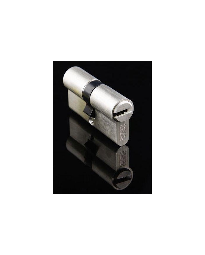CILINDRO IFAMM F6S NIQUELADO SEGURIDAD 60 MM. 30X30 LEVA CORTA