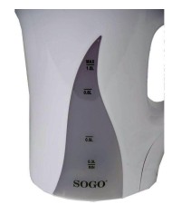 HERVIDOR DE AGUA 1 LT. 1100W. SOGO