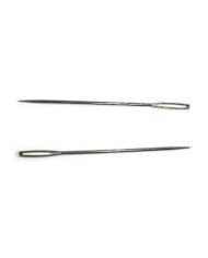 AGUJA SAQUERA RECTA 15CMS. (PAQUETE 12UDS.)