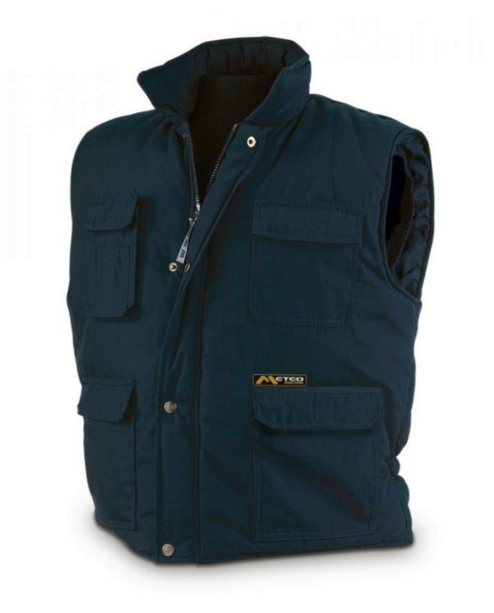 CHALECO MULTIBOLSILLOS AZUL MARINO T-XL