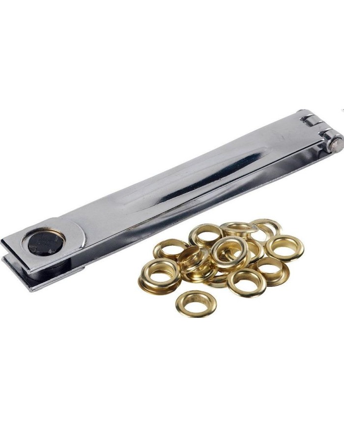 PERFORADORA CON OJALES 10 MM. KWB