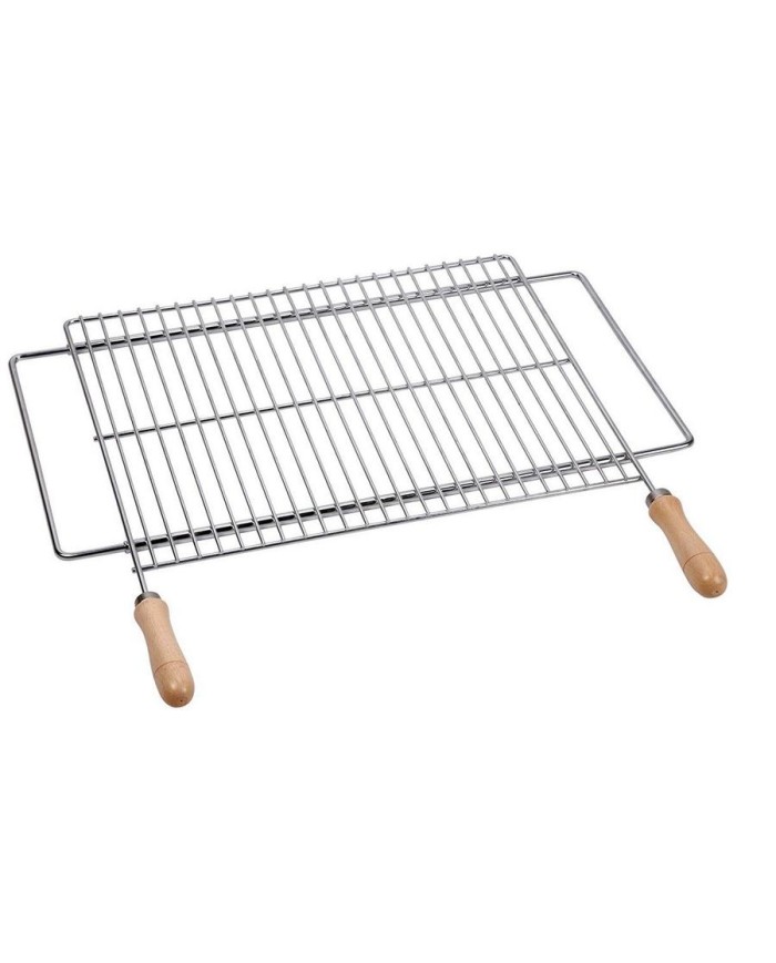 PARRILLA BARBACOA EXTENSIBLE 60X40 ZINCADA SAUVI