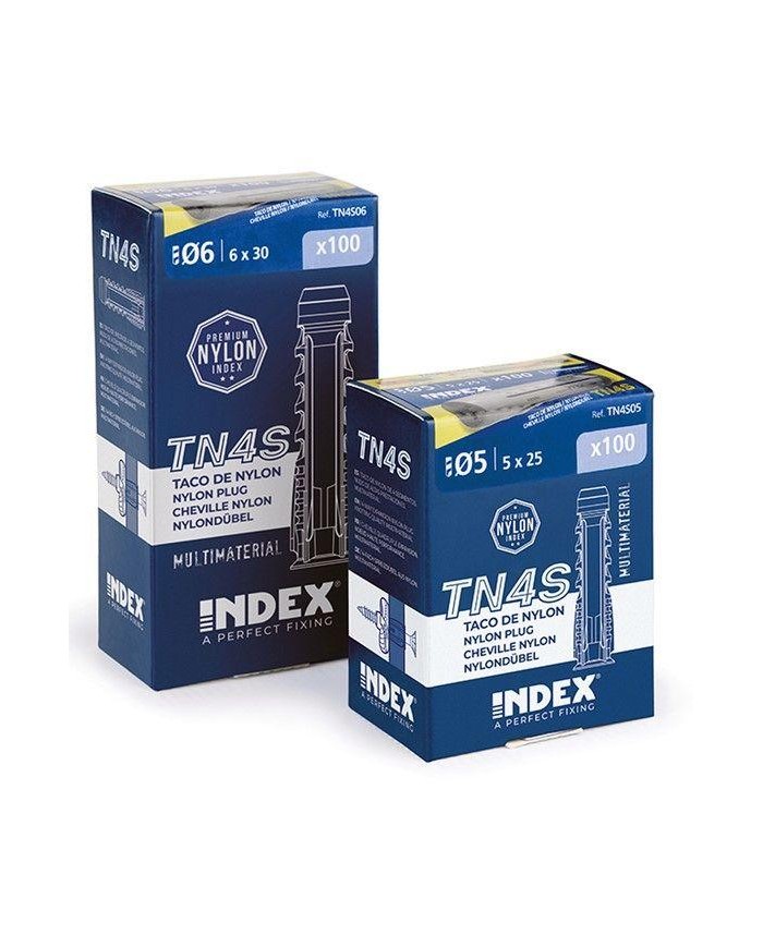 TACO NYLON INDEX TN4S  5X25 MM. (100U)