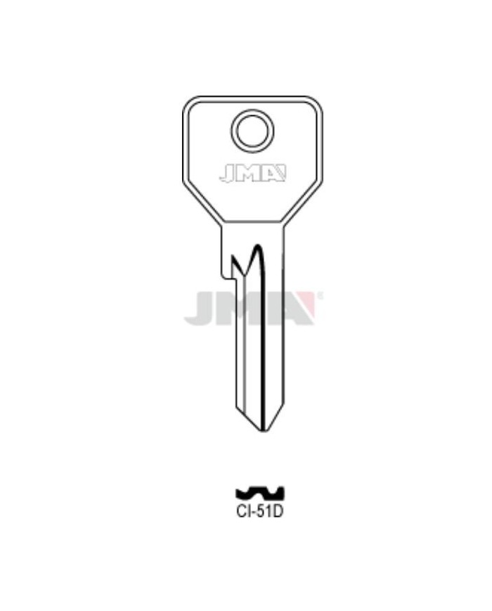 LLAVES EN BRUTO CI-51D    GRUPO C