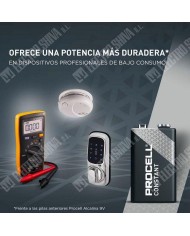 PILA PROCELL ALCALINA 9V CAJA 10 UDS.