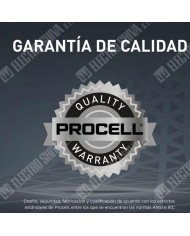 PILA PROCELL ALCALINA 9V CAJA 10 UDS.