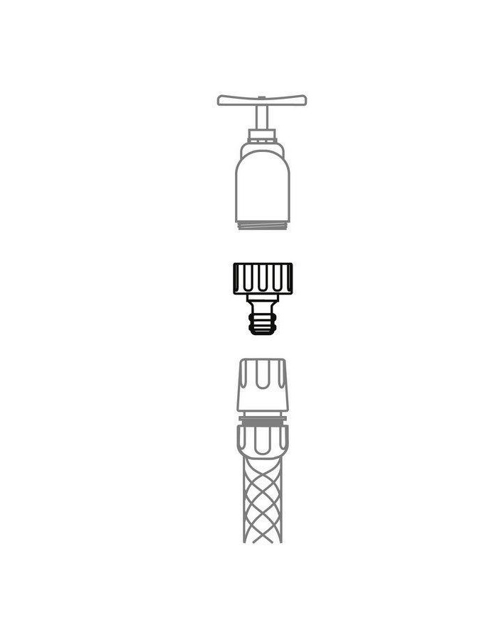 ADAPTADOR GRIFO LATON MOD.R02 1/2" AMIG