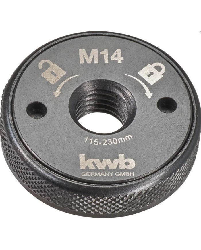 TUERCA RAPIDA M14 PARA AMOLADORA 115MM. KWB