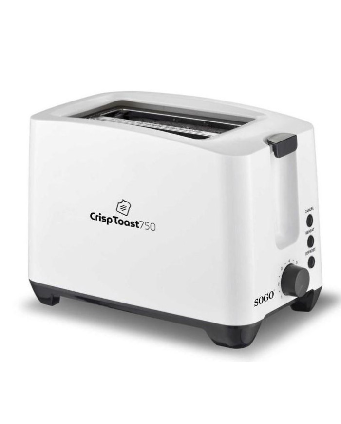 TOSTADORA SOGO 2 REBANADAS 750 W.