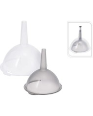 EMBUDOS PLASTICFORTE TRANSP. 12/14/16CMS. (SET 3 UDS.)