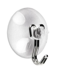 PERCHA VENTOSA 40MM. GANCHO PLASTICO (B/50UN)