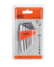 LLAVE CODO  6X7-20X22 MM. JUEGO 8 PZAS. ALYCO ORANGE