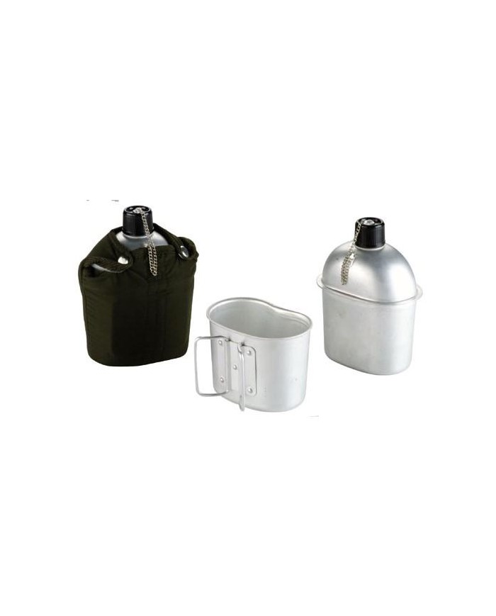 CANTIMPLORA ALUMINIO IBILI ARMY 1 LT.