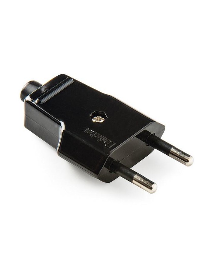 CLAVIJA ENCHUFE 10-A NEGRA REF.1001-N