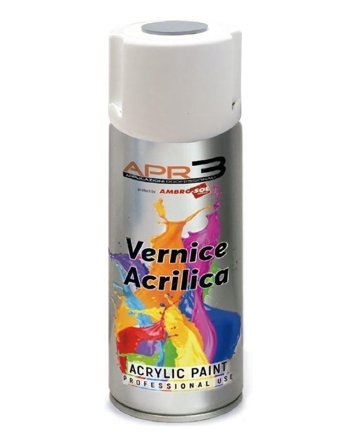 PINTURA SPRAY ESMALTE ANTIOXIDO GRIS 400ML. APR3