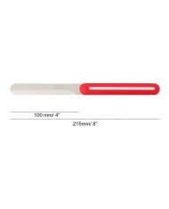 CUCHILLO ARCOS B-LINE ROJO/BLC 100 MM.