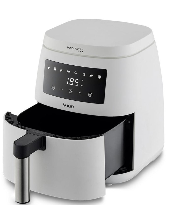 FREIDORA AIRE CALIENTE 4'5 LTS. 1500 W. DIGIFRYER MAX SOGO
