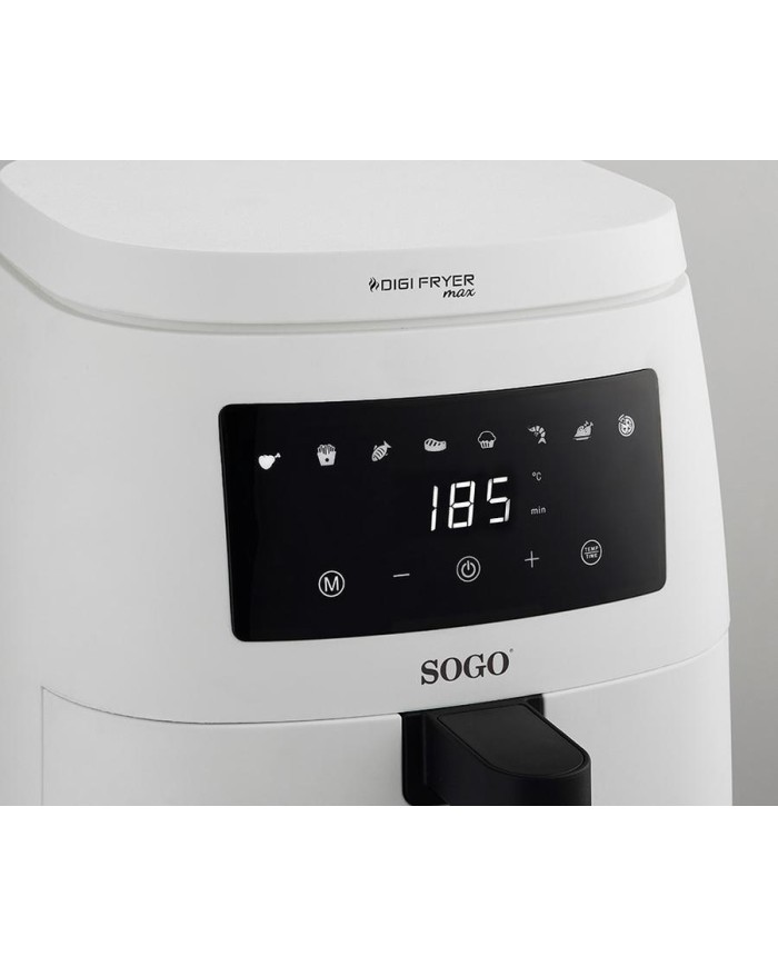 FREIDORA AIRE CALIENTE 4'5 LTS. 1500 W. DIGIFRYER MAX SOGO