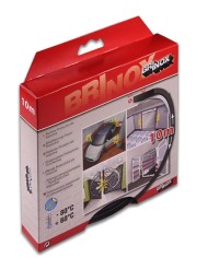 BURLETE ADHES.BRINOX ESPUMA NEGRO 15X5MM