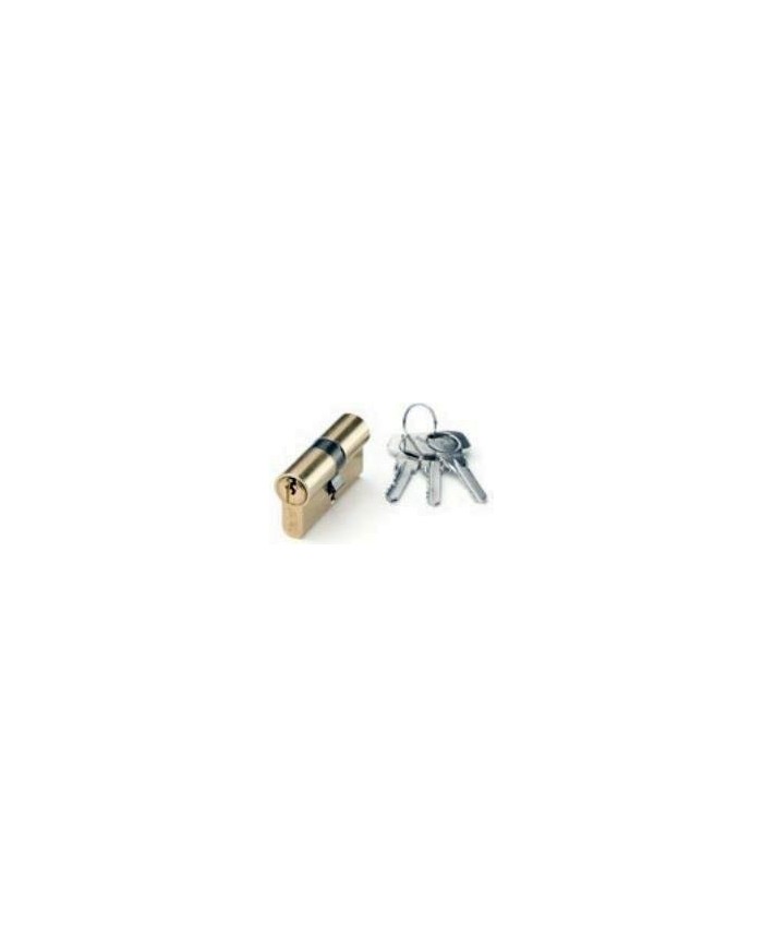 CILINDRO YALE LATONADO 70 MM. LEVA CORTA 35X35 LLAVES IGUALES 37010J