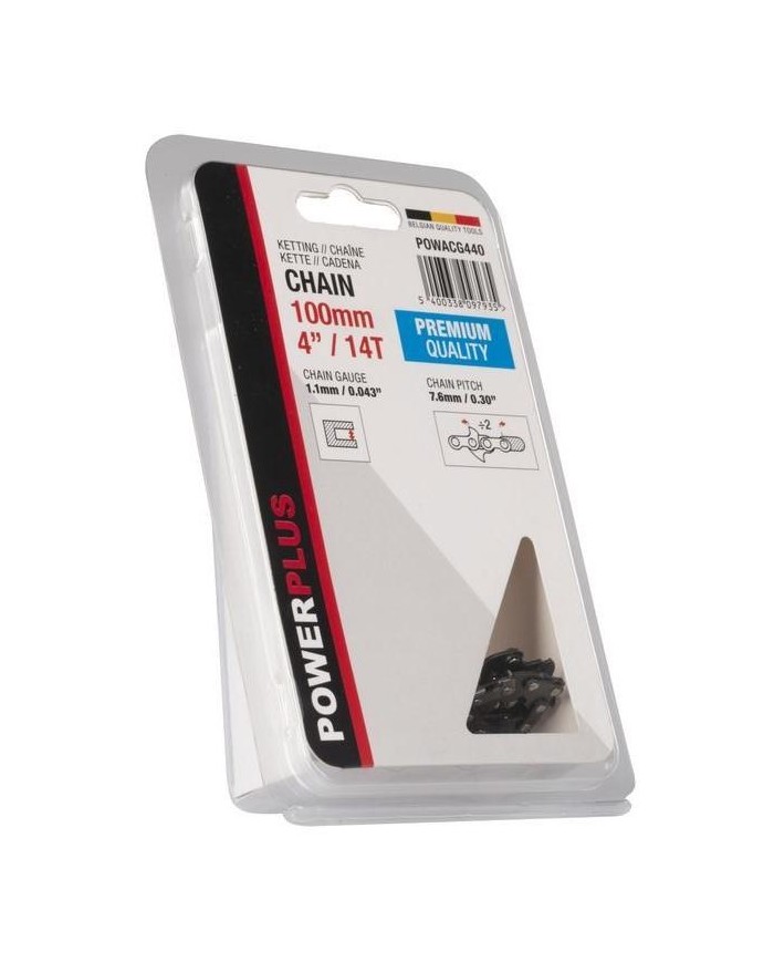 CADENA MOTOSIERRA POWERPLUS 4 100MM. - 14T - PREMIUM