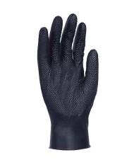 GUANTES NITRILO T-M POWER NARANJA SANTEX CAJA 50UDS.