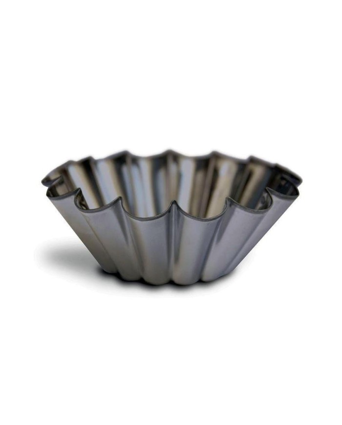 FLANERA ALUMINIO RIZADA 16 CMS.