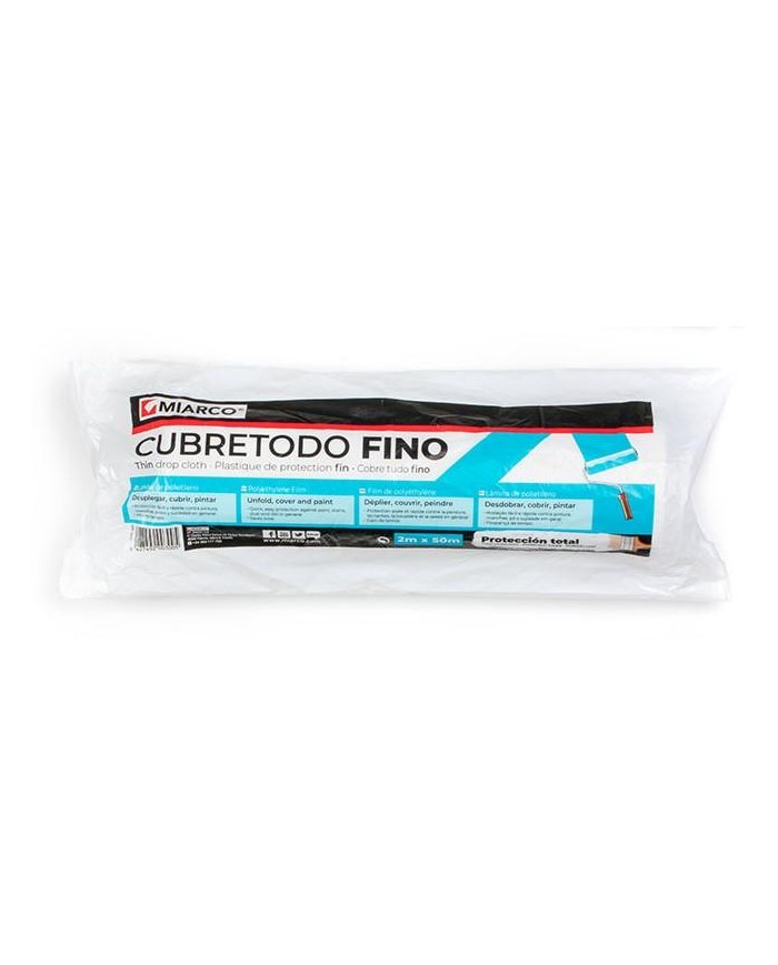CUBRETODO MIARCO POLIETILENO FINO 2X50MT