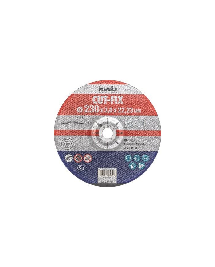 DISCO KWB CORTE METAL 230X3'0MM.